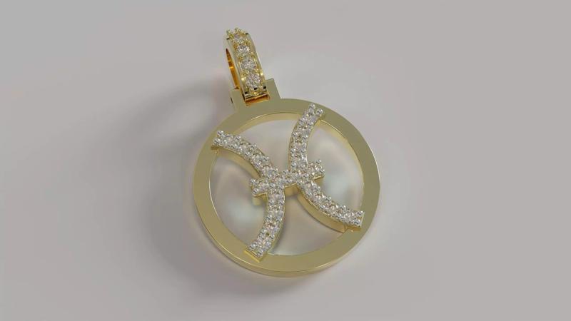 horoscope pendant
