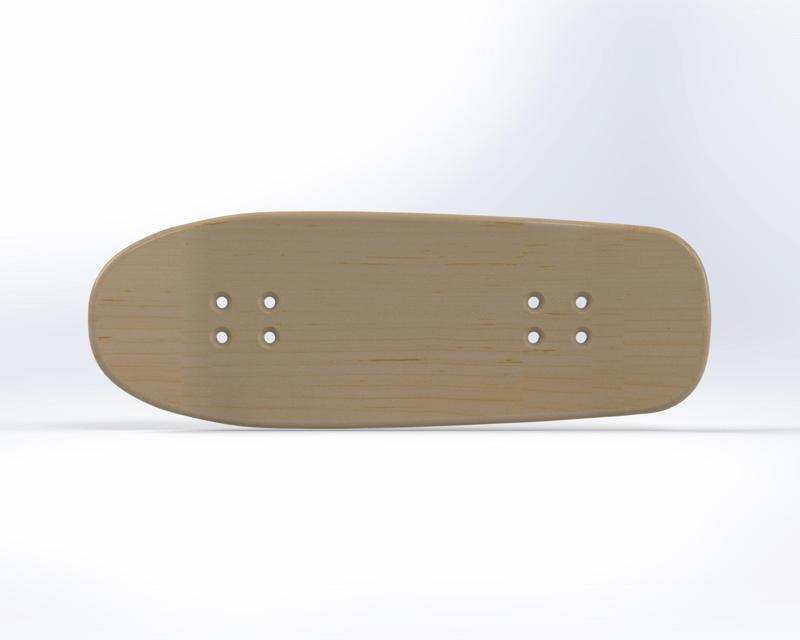 Fingerboard deck 34mm Pool Medium Concave