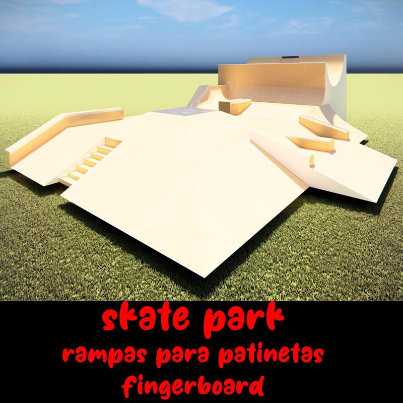 skate ramps fingerboard excibicion