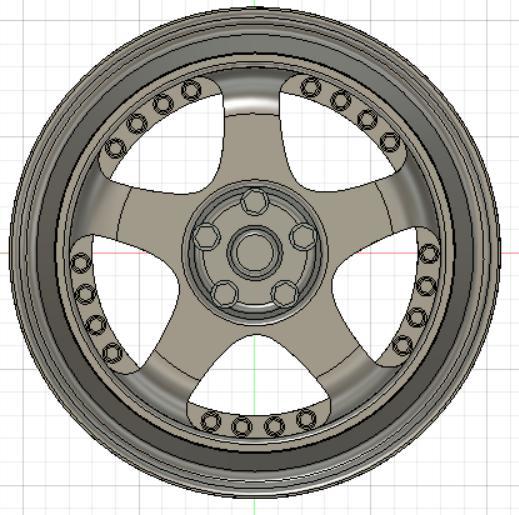 SSR Professor SP1 rim