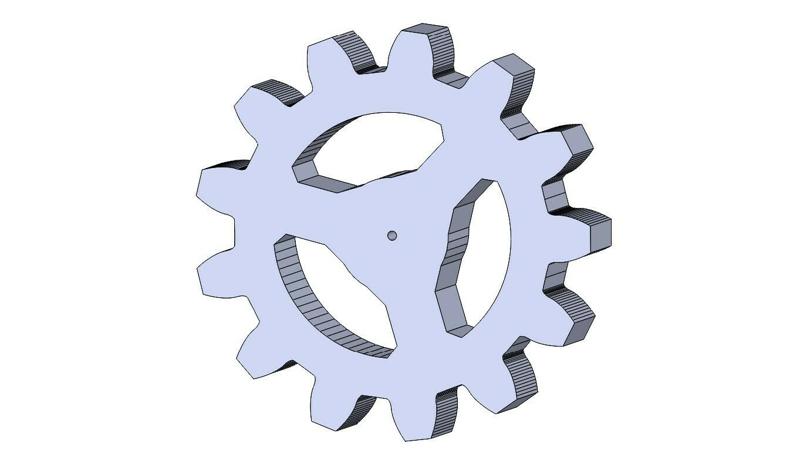 Sprocket 13 teeth x 8 thickness