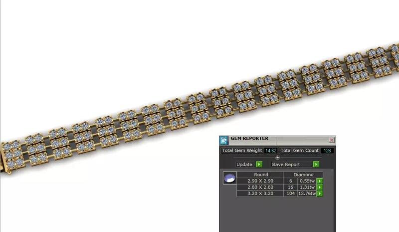 Very Nice Diamond Bracelet