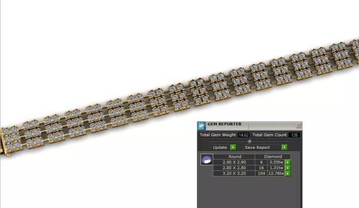 Very Nice Diamond Bracelet