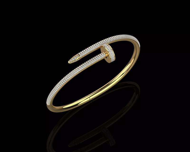 Juste un clou Bracelet 15 Size Full Diamonds N204