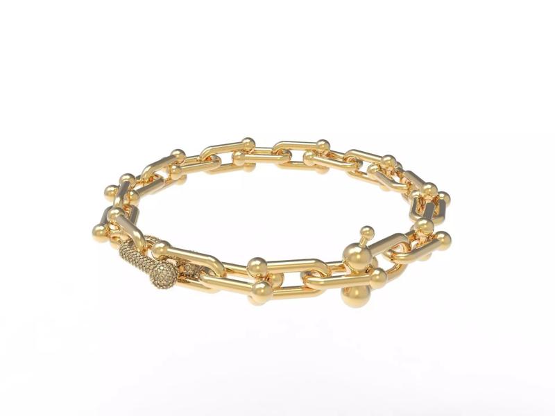 Link Hardwear Diamond Paved Bracelet
