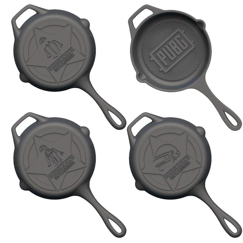 PUBG Frying Pan Keychains