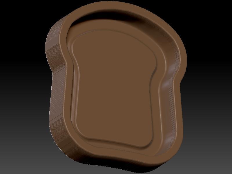 Toast, Hybrid Bath Bomb Mould