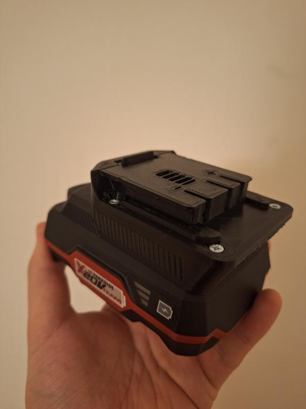 ADAPTER FOR PARKSIDE X20V TEAM BATTERY TO DEDRA 18V SAS+ALL TOOLS