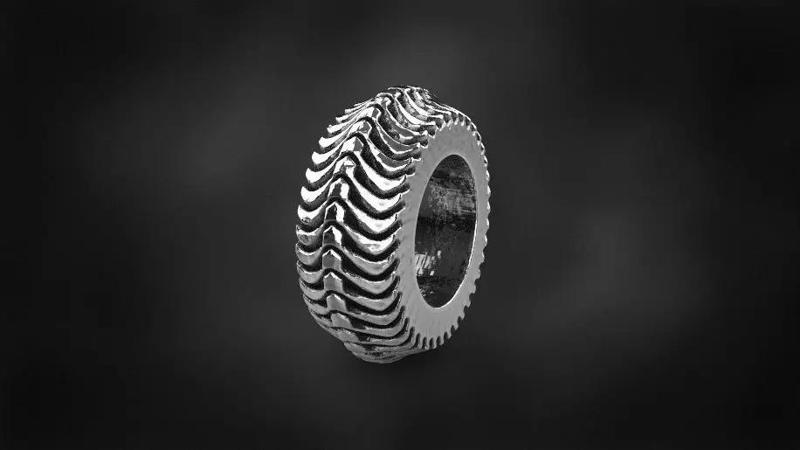 bone bracelet beads for 3d printing 3D print model punk gothic