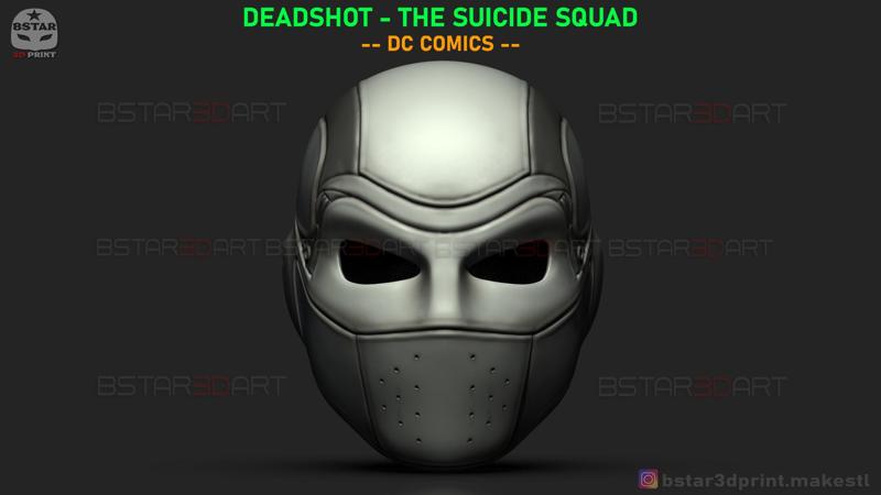 Deadshot - The Suicide Squad - DC Comics cosplay 3D print model