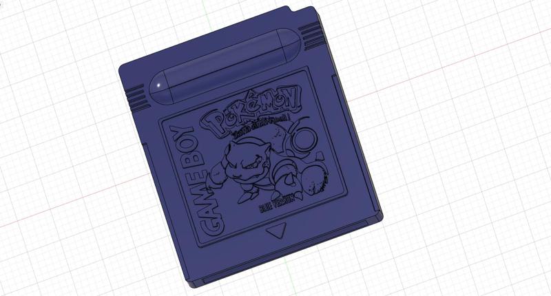 Pokémon Blue Gameboy Cartridge