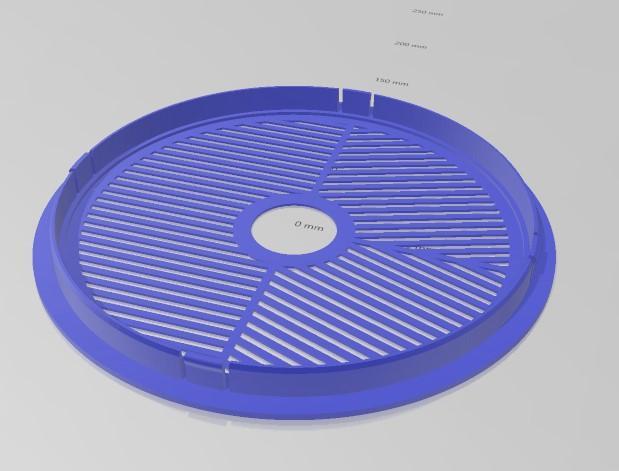 Bathinov mask for Skywatcher telescope 200 x 1000 bahtinov