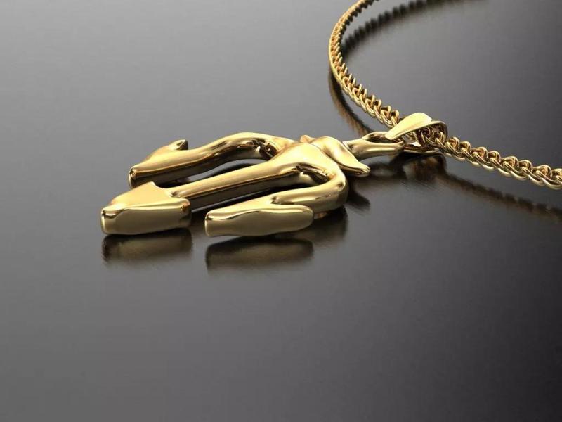 dagger pendant