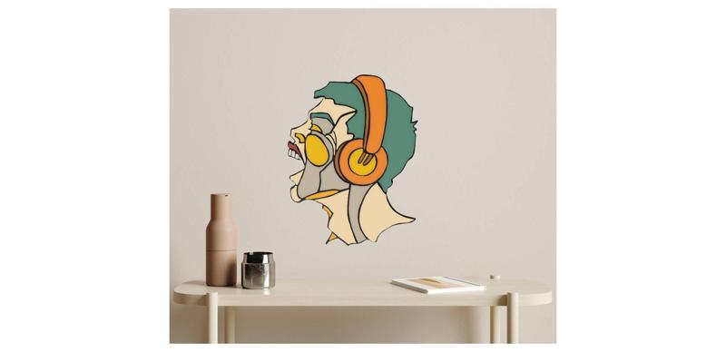 music man-wall art