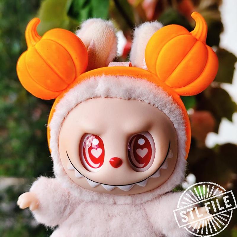 Labubu Pumpkin Halloween headband