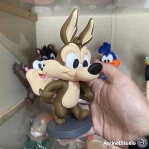 Baby coyote in parts