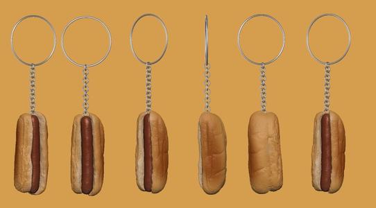 HotDog_KeyChain