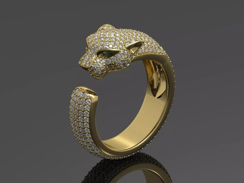 Panthere Ring  21 size