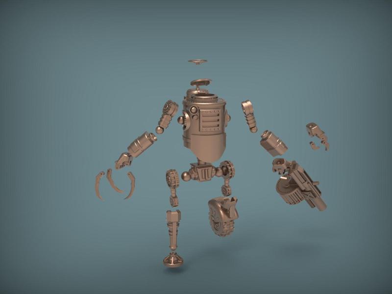 Mech Stempunk tabletop