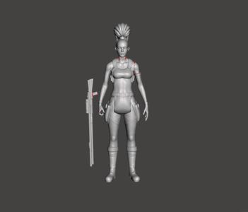 STAR WARS AURRA SING CUSTOM VINTAGE ACTION FIGURE, BOUNTY HUNTER, MERCENARY, 3.75", 6", SITH, 5 POA, 1/18, 1/6