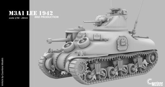 M3A1 Lee Mid Production