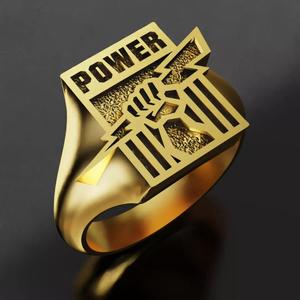 Port Adelaide Power Australia Football Fans 3D print model