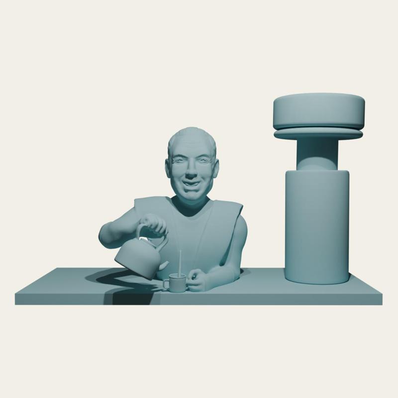 Peron Gpu Holder / Stand (With Screw)