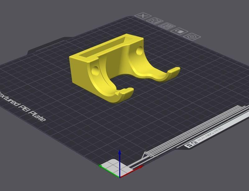 Dewalt DCS438 Cut Off Tool Wall Mount Hook D3D Print Quick Hanger Tool