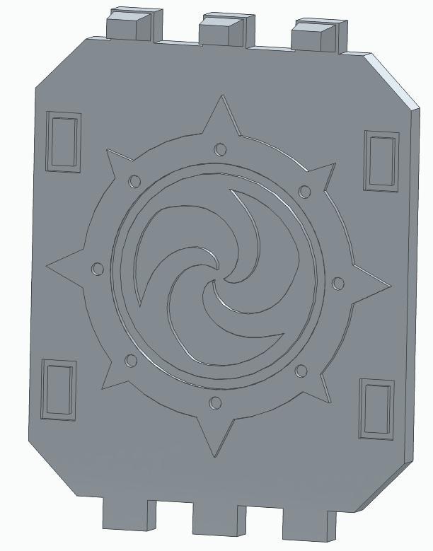 30k Dark Angels Land Raider Door - Host of the Void