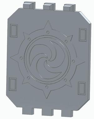 30k Dark Angels Land Raider Door - Host of the Void