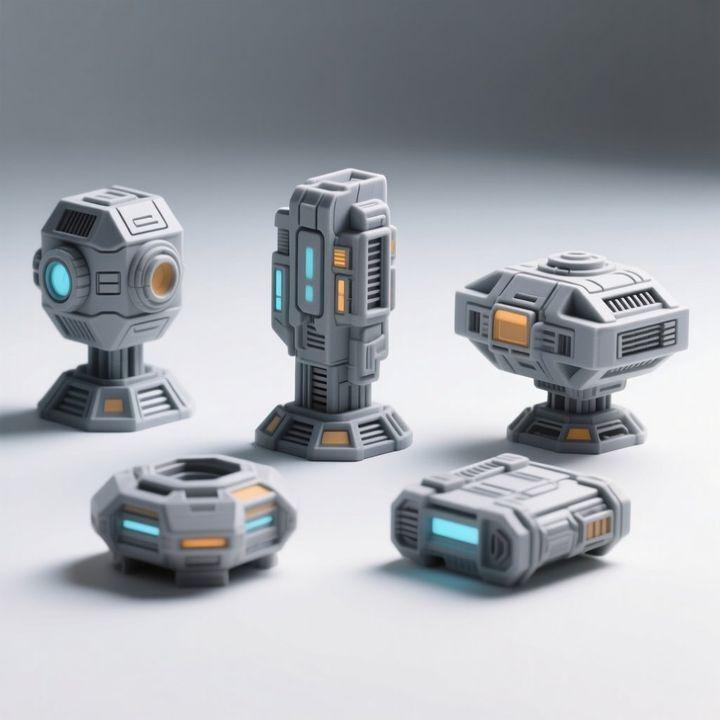 Sci-Fi Tech Terrain Pack