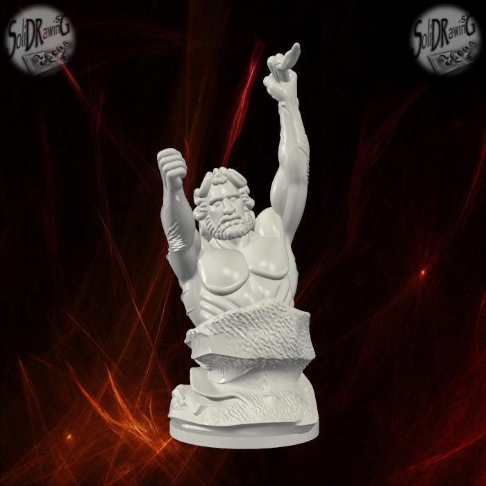 Mythic God Raising Thunder – SoliDRawinGs SG854