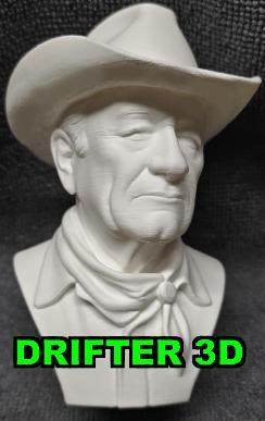 John Wayne Cowboy Bust