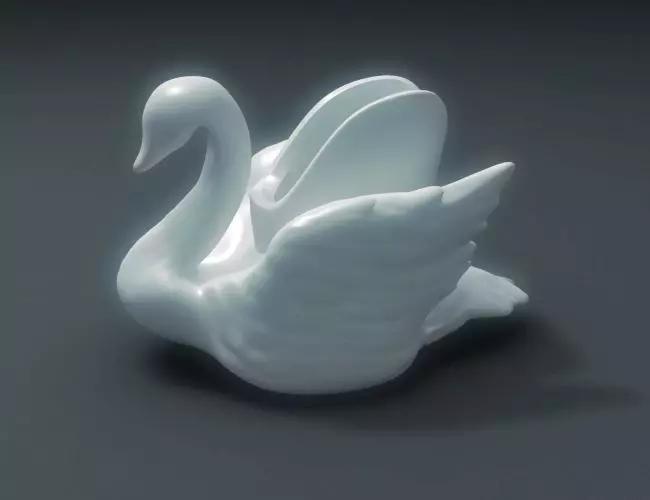 Swan Vase