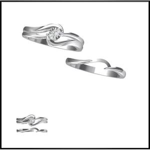 JCD Format Minimalist bridal set rings autodesk jewelry design