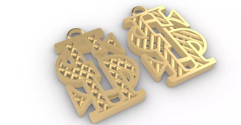 1007 Dollar Sign  Pendant