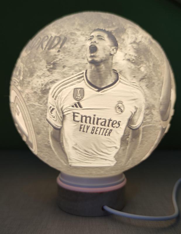 REAL MADRID LITHOPHANY