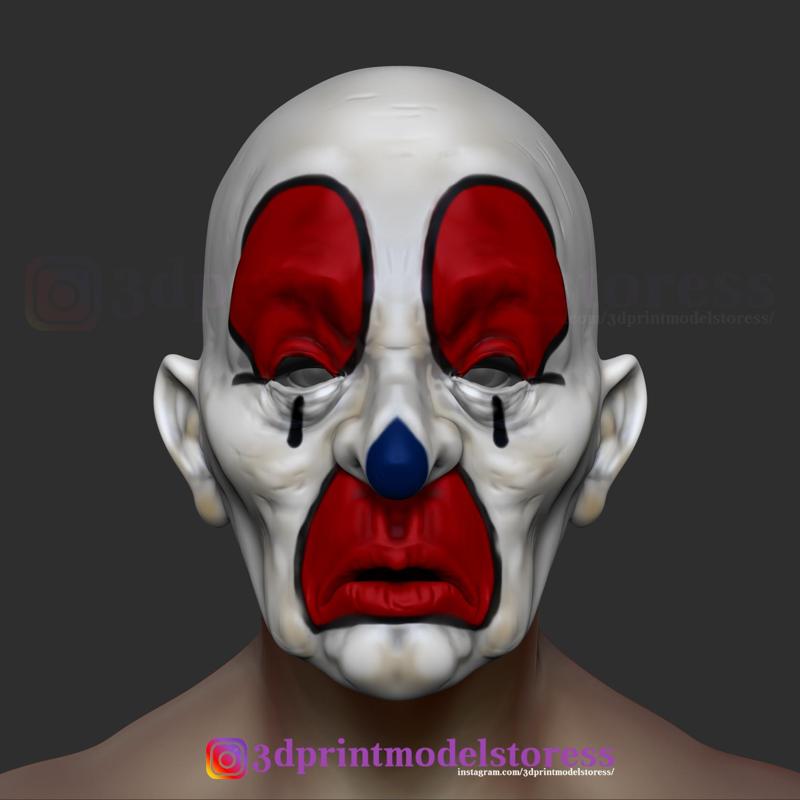 Joker Henchmen Dark Knight Clown Mask