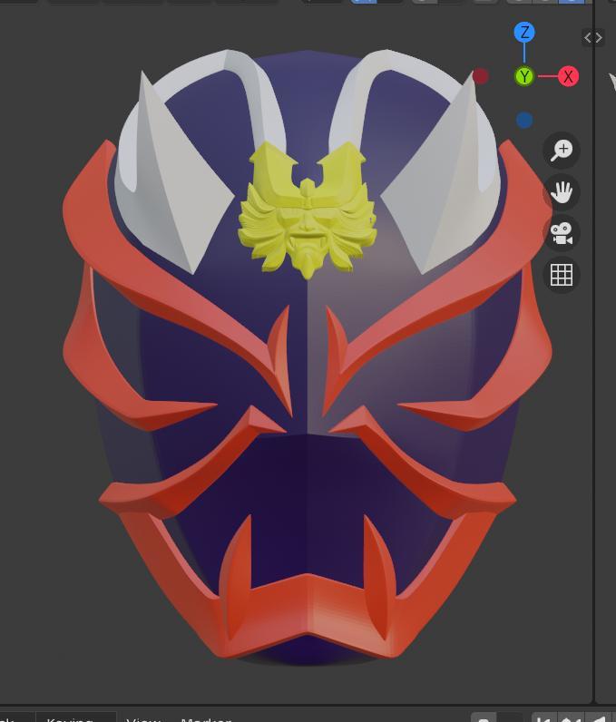 Kamen Rider Hibiki fully wearable cosplay helmet 3D printable STL file