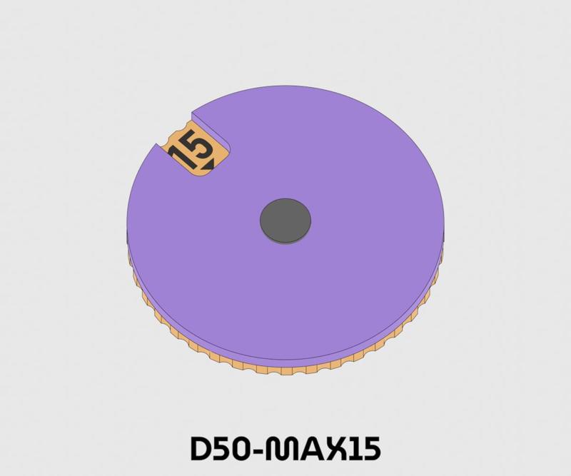 Life/Score Counter D50 : Max 15