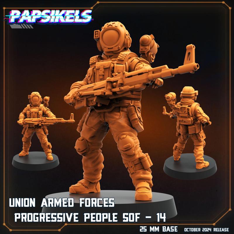 UNION PROGRESSIVE PEOPLES SPECIAL OPERATION FORCES SET 3