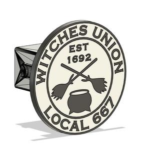 Witches Union Hitch Cover