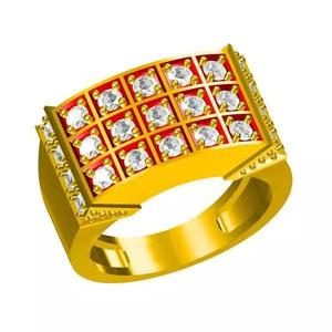 JCD Format Mens gold round cut engagement rings 3design price