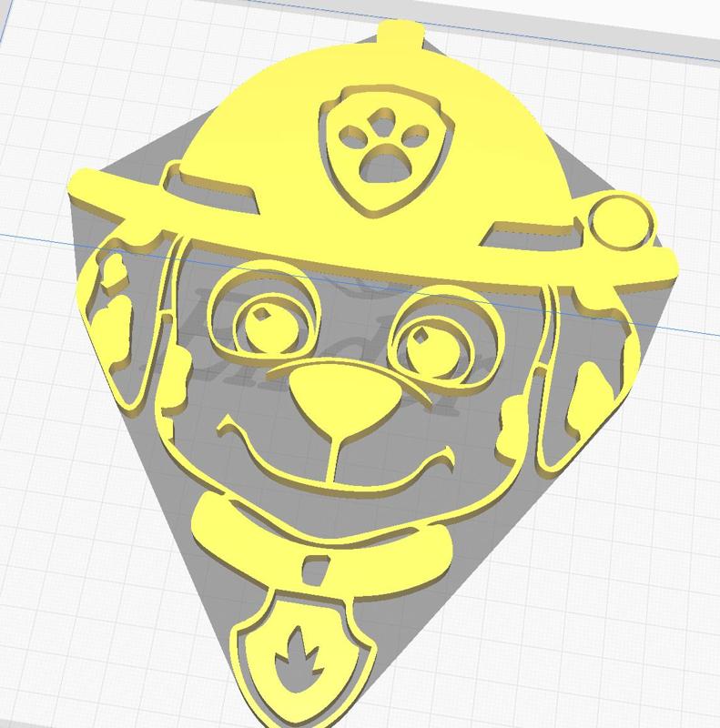 Paw Patrol Marshall 2D Wallpaper