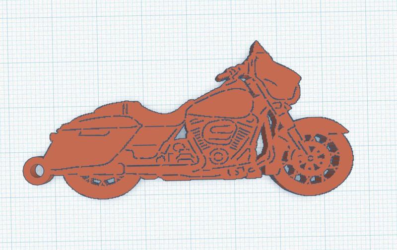 street glide keychain