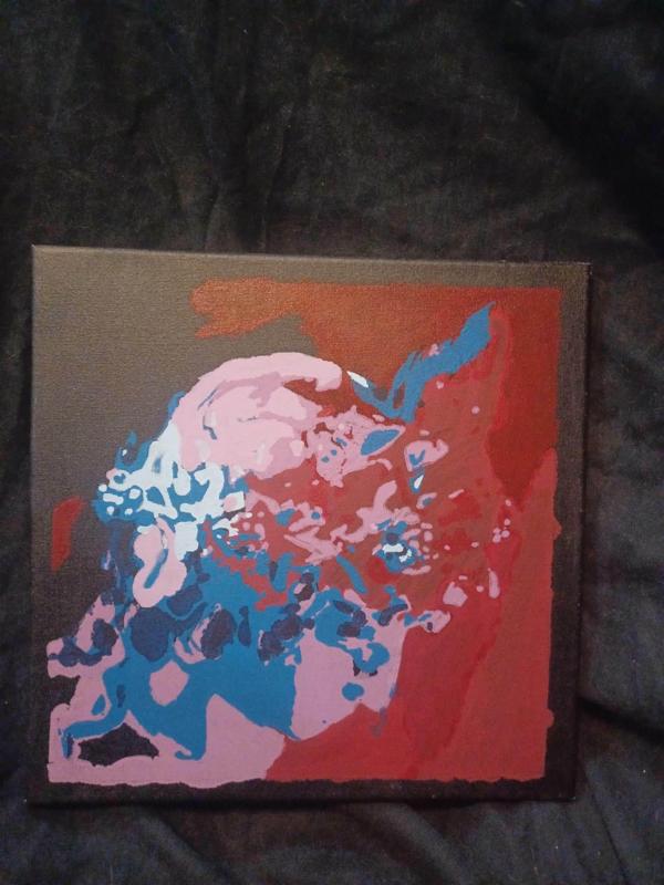 Stencils For Antonius as Dionysus Painting