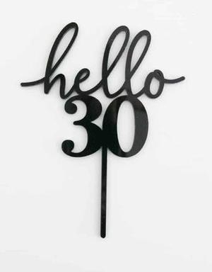 cake topper birthday30