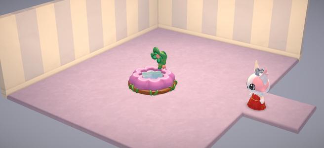 Meadow Flower Bath Dollhouse Furniture - Hello Kitty Island Adventures 1:16