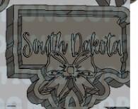 States with Bow Silicone Mold Housing - South Dakota