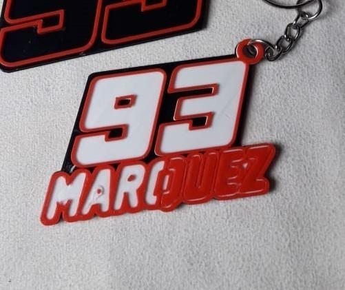 Marc Marquez 93 key ring